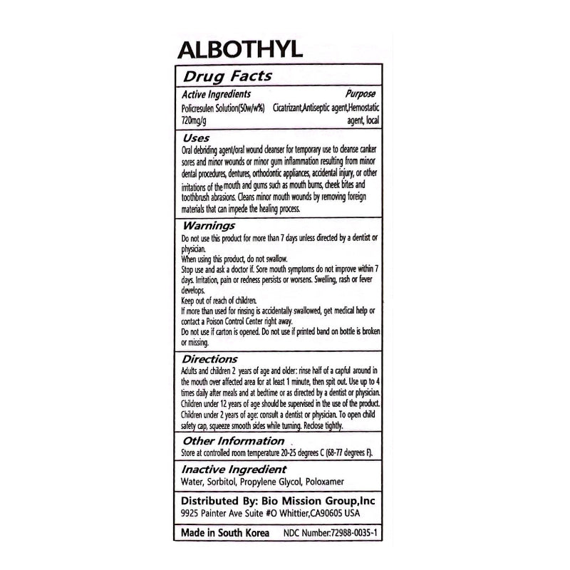 Albothyl 5ml