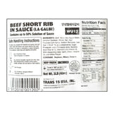 Marinated Beef Short Ribs 3lb