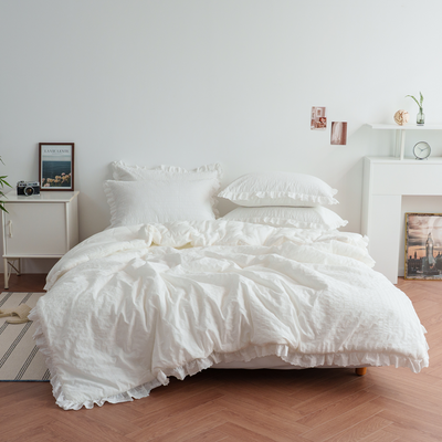 Hangil Bedding Winter Comforter – Dobby Fabric 100% Modal, AIYU Edition SS/Q (10oz) (Colors: White / Mint Gray / Blue)_ Korea Direct Delivery A