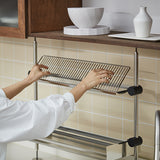 VATYA Stainless Kitchen Rack + (*Option) Compost Pail, Square Washing- up Bowl_Korea Direct Delivery F