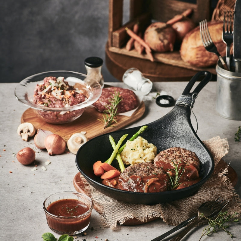 Meat Patty & Demiglace Sauce 595g