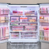 Freezer Container NEW Housewarming Set 12P (Pink/Lavender/Gray)_Korea Direct Delivery C