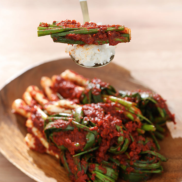 Sunhwadong Spicy Silbi Kimchi (Cabbage Kimchi 3.2kg+Green Onion Kimchi 1kg)_Korea Direct Delivery B