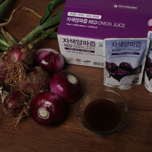 Purple Onion Juice  (120ml x 30 bags) x 2 box _ free shipping (Set)
