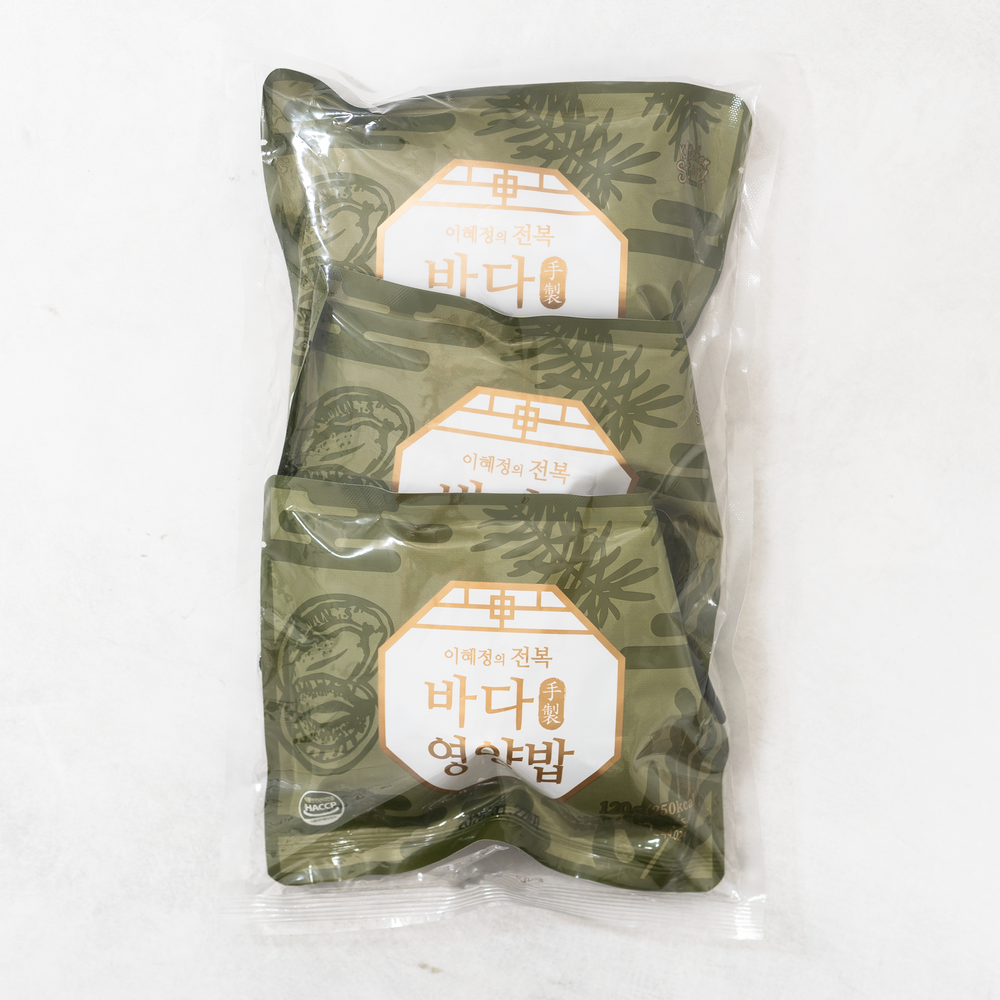 Cooked Multigrain Rice with Abalone 120g x 3