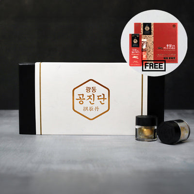 Kwangdong Gongjindan 10 balls_Free Shipping | *Free Gift*Ginseng Energy Time (10ml x 30 sticks)