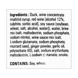 Smoked & Sliced Half Duck 1lb ~ 1.4lbs