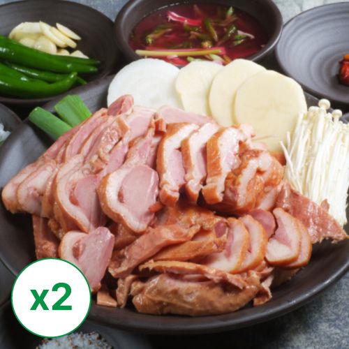 Smoked & Sliced Half Duck (1lb ~ 1.4lbs) x 2 (Set)