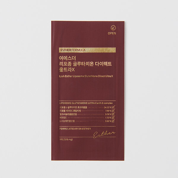 Esther Formula Liposome Glutathione Ultra X 2+2 (4 Boxes)_ Korea Direct Delivery B