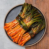 Hongcheon Daebok Green Onion Kimchi 2kg + Nabak Kimchi 2kg_Korea Direct Delivery C