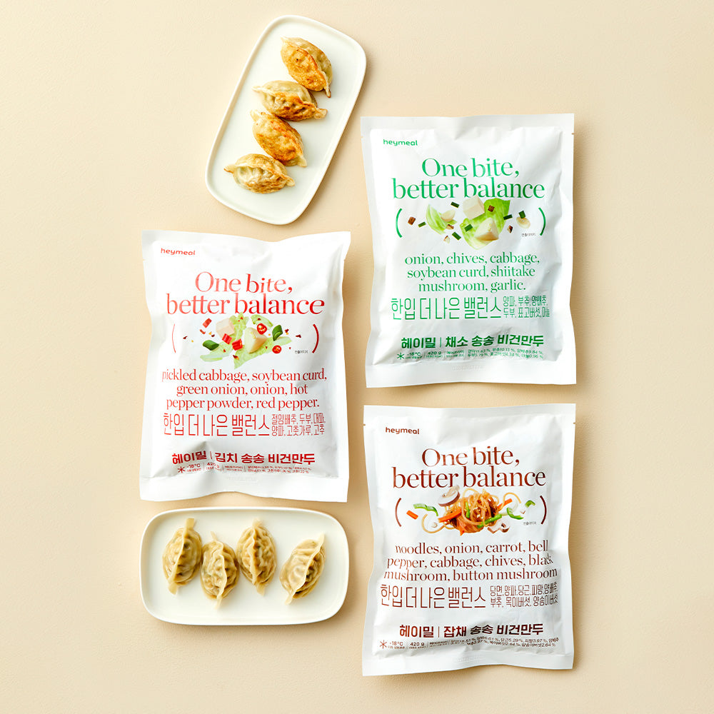 Vegetable & Kimchi Dumplings 420g x 2p (Set)