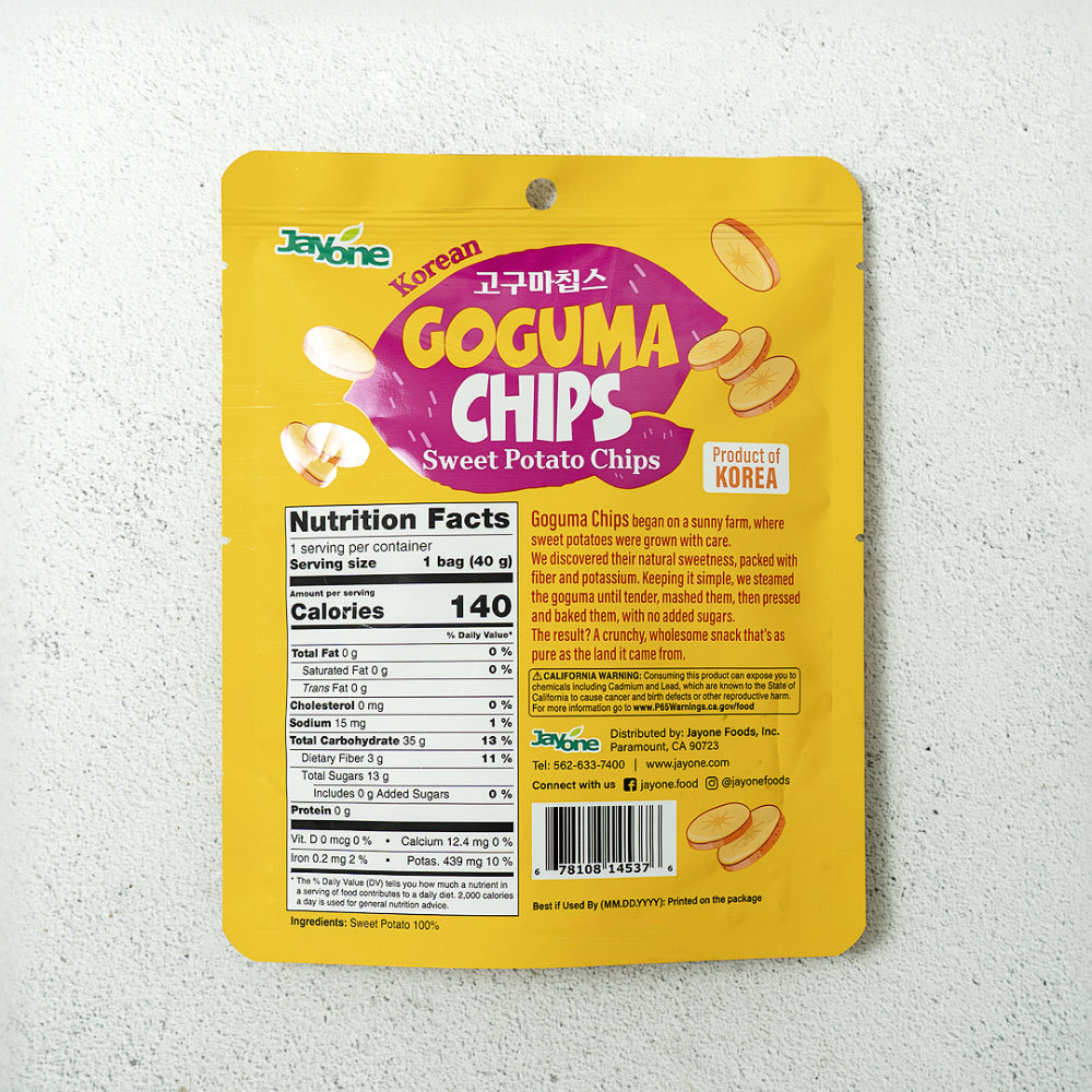 [Jayone] 고구마 칩스 40g