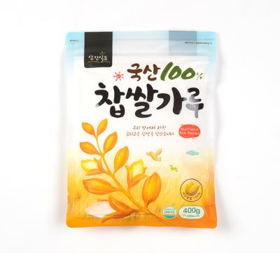 [삼진식품] 국산 100% 찹쌀가루 400g