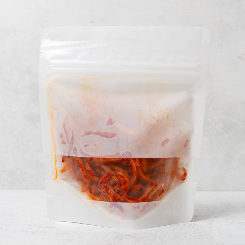 Dried & Seasoned Squid-Sliced (Gochujang Sauce)
