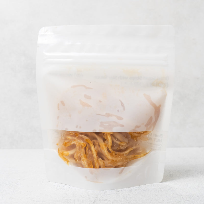 Dried & Seasoned Squid-Sliced (Soy Sauce)
