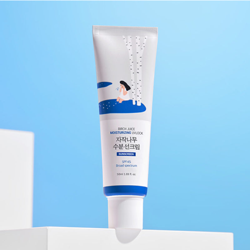 [라운드랩] 자작나무 수분 선크림 50ml (SPF 45+) x 3개 (묶음)