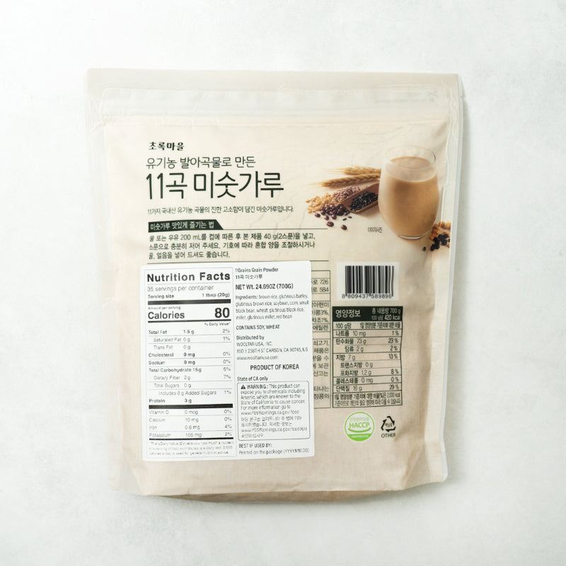 [초록마을] 유기농 발아곡물로 만든 11곡 미숫가루 700g