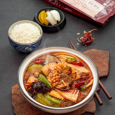 [수풍정] 손으로 직접 볶은 수제삼선짬뽕 1.46kg(2인분)