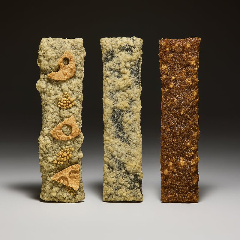  Perilla Seed & Perilla Leaf 70g + Lotus Root & Sesame 70g + Coffee & Hazelnut Seaweed Snack 70g Set