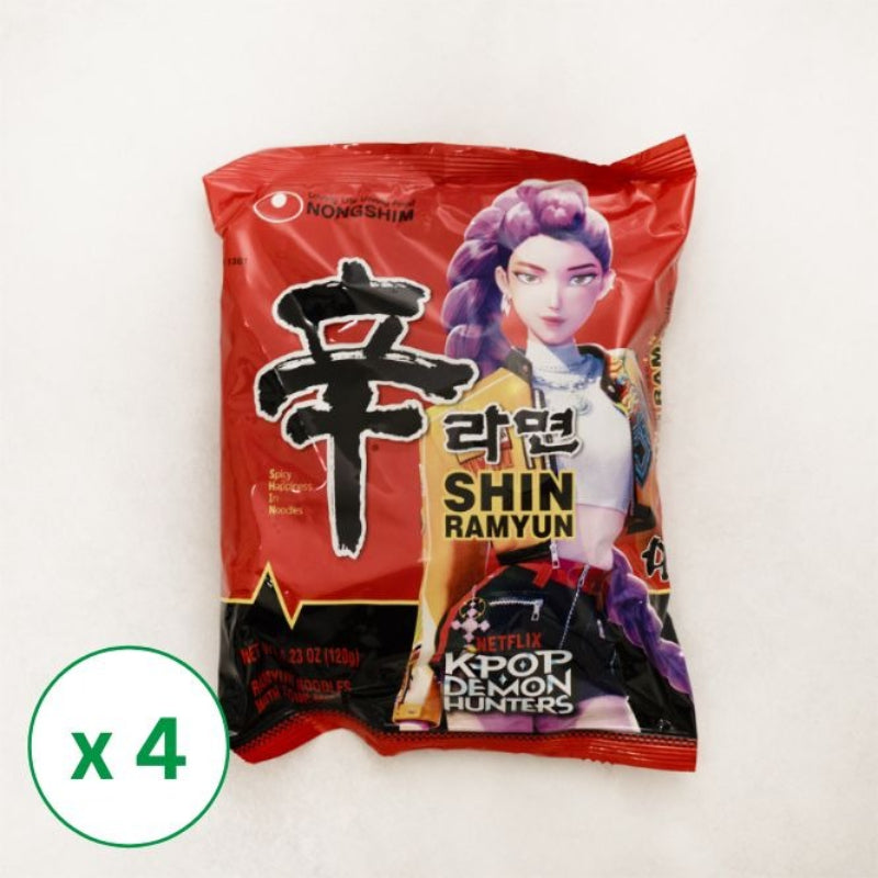 Shin Ramen Multi Pack 120g x 4 (set)