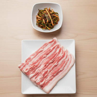 [울타리] 슬라이스 삼겹살 3lb + [예소담] 파김치 800g (묶음)_ 타임딜