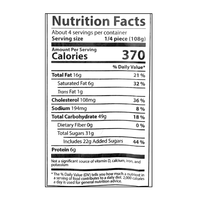 Vanilla Silky Roll Cake 430g