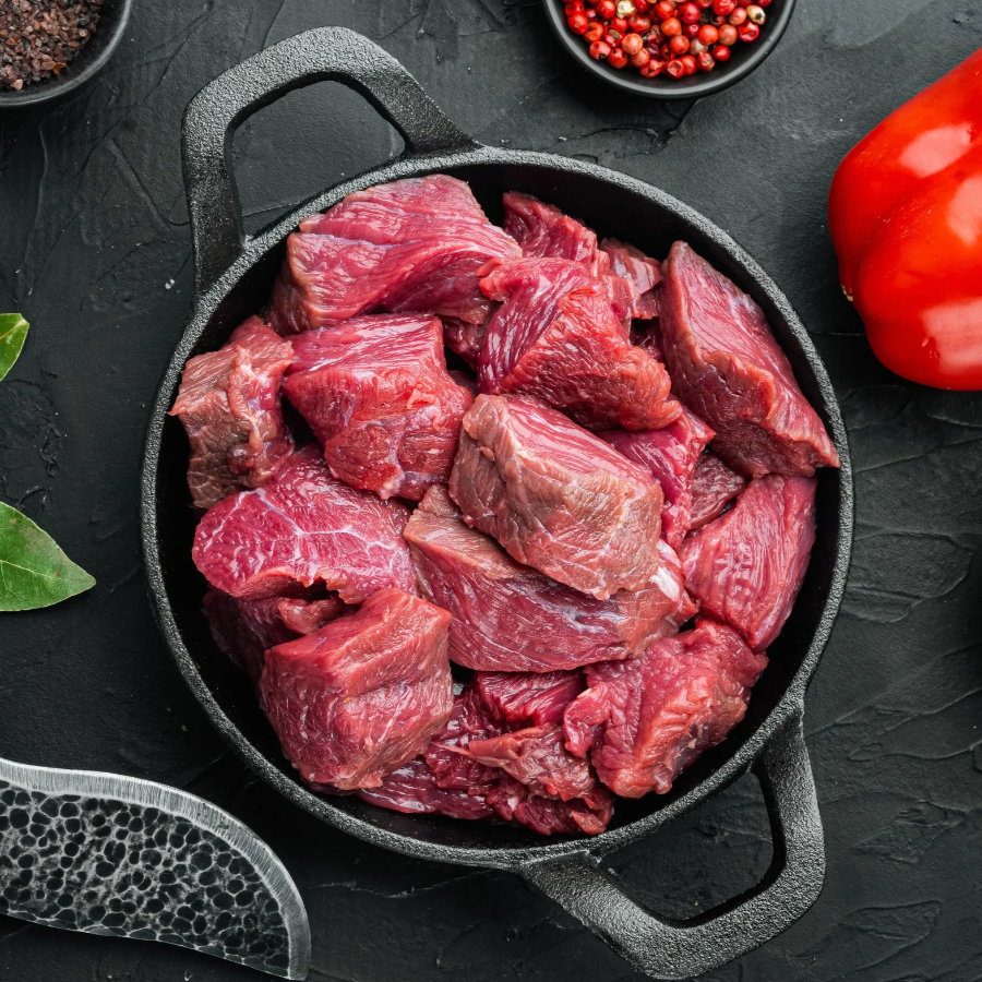 [울타리] 프라임 안심 큐브 (Tenderloin Cubes) 8oz x 2팩 (묶음)