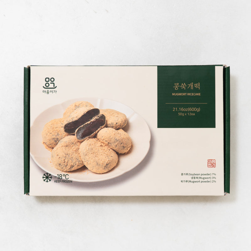 [1+1] [마음이가] 콩쑥개떡 600g (묶음)