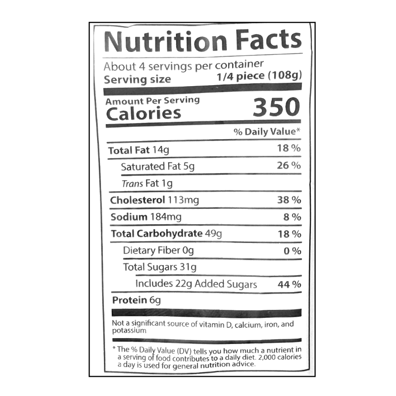 Blueberry Silky Roll Cake 430g