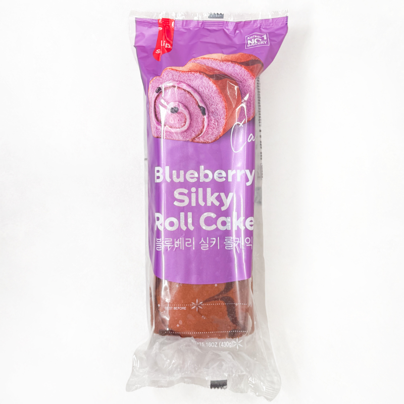 Blueberry Silky Roll Cake 430g
