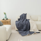 [한국직배송 E] 한길침장 극세사 담요 에코 MINI/SS (색상:민트/차콜/소라)