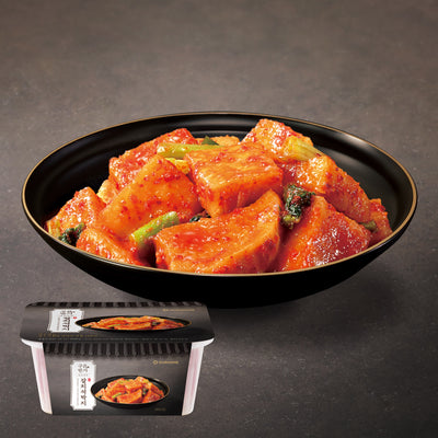 [한국직배송 B] 아워홈 구씨반가 갈치김치2 + 갈치석박지2 각 800g*4개 + (증정품) 고우림 유자동치미 800g