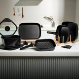 Boohgle Premium Cookware 14Piece Set (Black/Burgundy/Beige/Green)_Korea Direct Delivery B