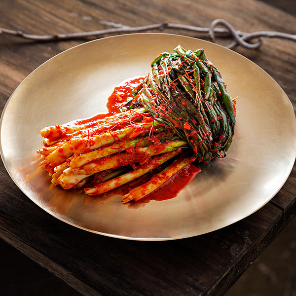 Hongcheon Daebok Spicy Cabbage Kimchi 2kg + Spicy Green Onion Kimchi 2kg_Korea Direct Delivery D