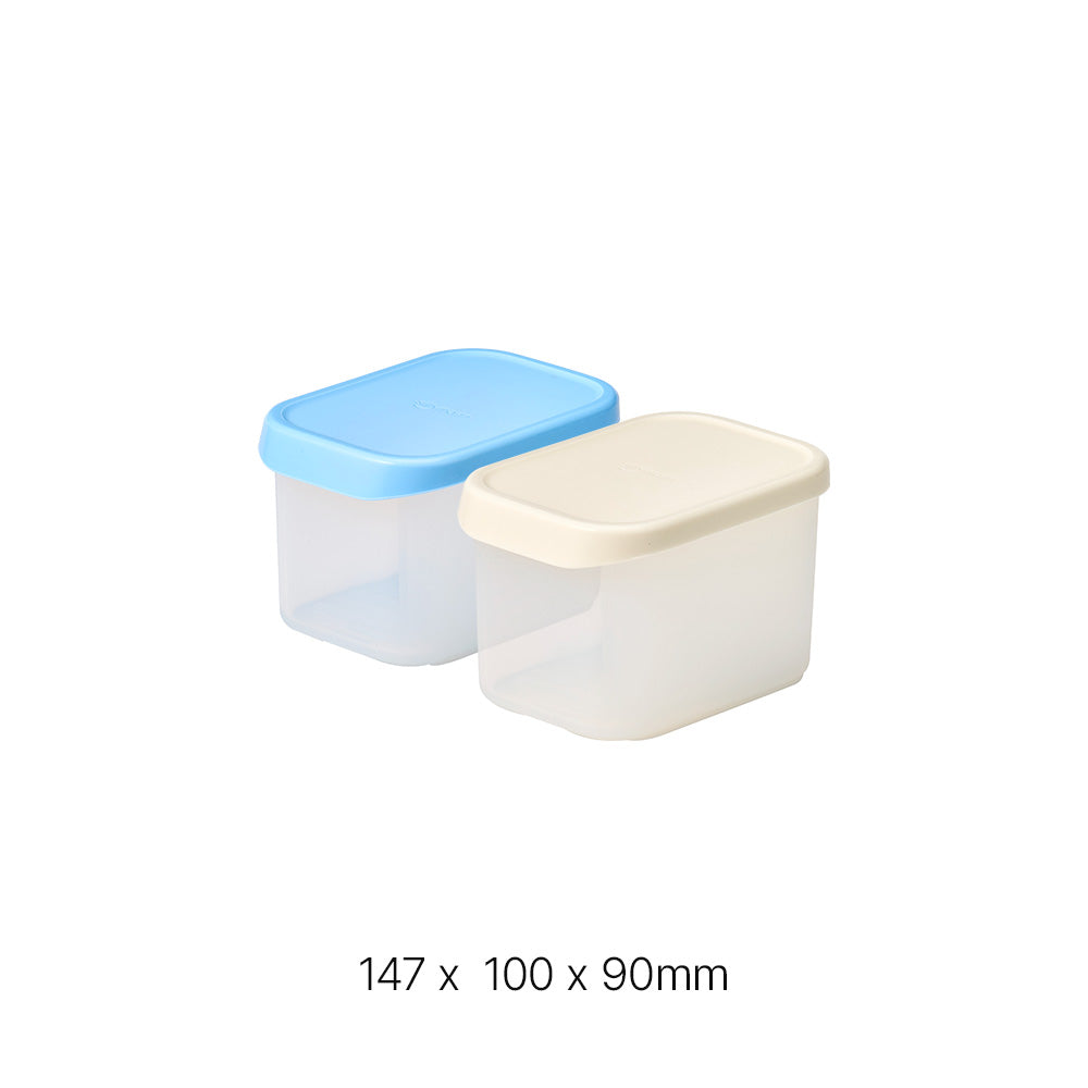 [한국직배송 C] 실리만 아이스웨이 냉동용기 600ml/1700ml 8P 아이스블루/아이스화이트 옵션구매