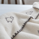 [K Direct Delivery] Hangil Bedding Yang Microfiber Blanket SS (Ivory/Gray/Mint)