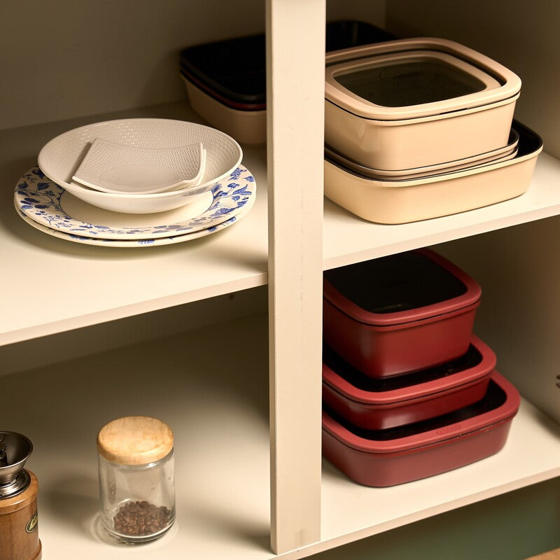 Boohgle Premium Cookware 8Piece Set(Black / Burgundy / Beige / Green)_ Korea Direct Delivery A