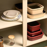 Boohgle Premium Cookware 8Piece Set(Black / Burgundy / Beige / Green)_ Korea Direct Delivery A