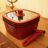 Boohgle Premium Cookware 14Piece Set (Black/Burgundy/Beige/Green)_Korea Direct Delivery B