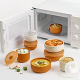 [한국직배송 C] 실리만 이지뷰 냉동밥용기&냉동국용기 240ml/350ml/500ml 8P 테라코타/오트옵션구매