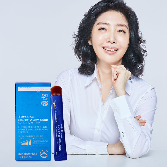 [한국직배송 F] 여에스더 For Kids 키성장 하이 앤 그로우 스틱 Pro