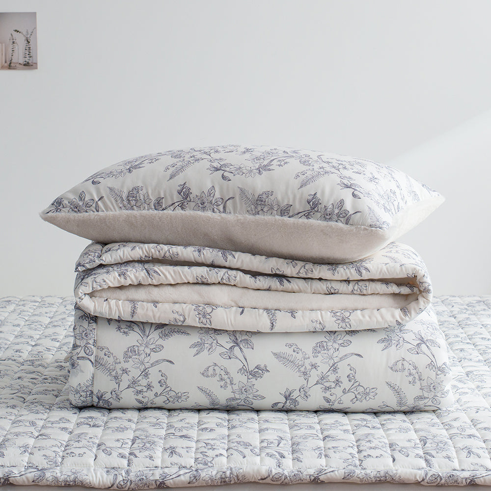 [K Direct Delivery] Hangil Bedding RAYA 100% Modal Microfiber Comforter+Pillowcase Set SS/Q (Colors Options)
