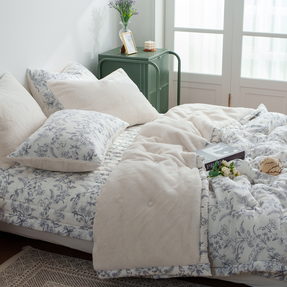 [K Direct Delivery] Hangil Bedding RAYA 100% Modal Microfiber Comforter+Pillowcase Set SS/Q (Colors Options)