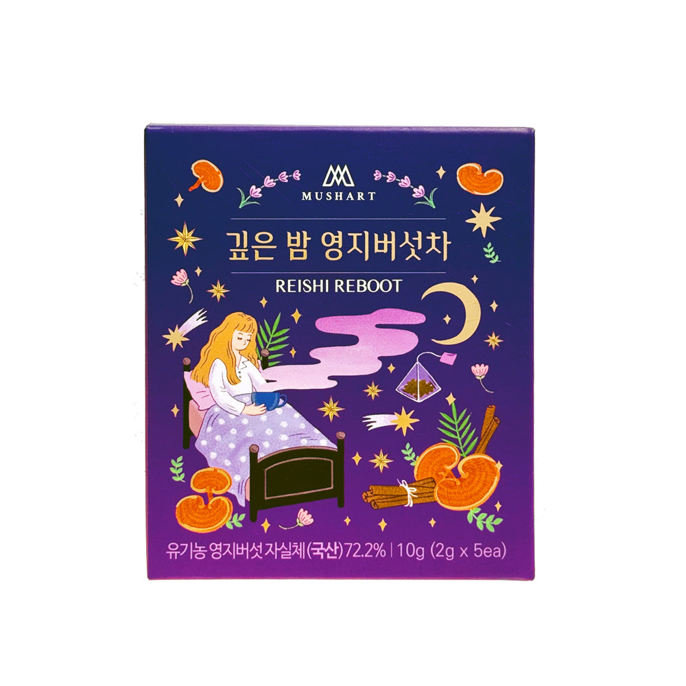 [솔룸바이오텍] 유기농 버섯차 세트 2종 (2g x 5ea x 2box)