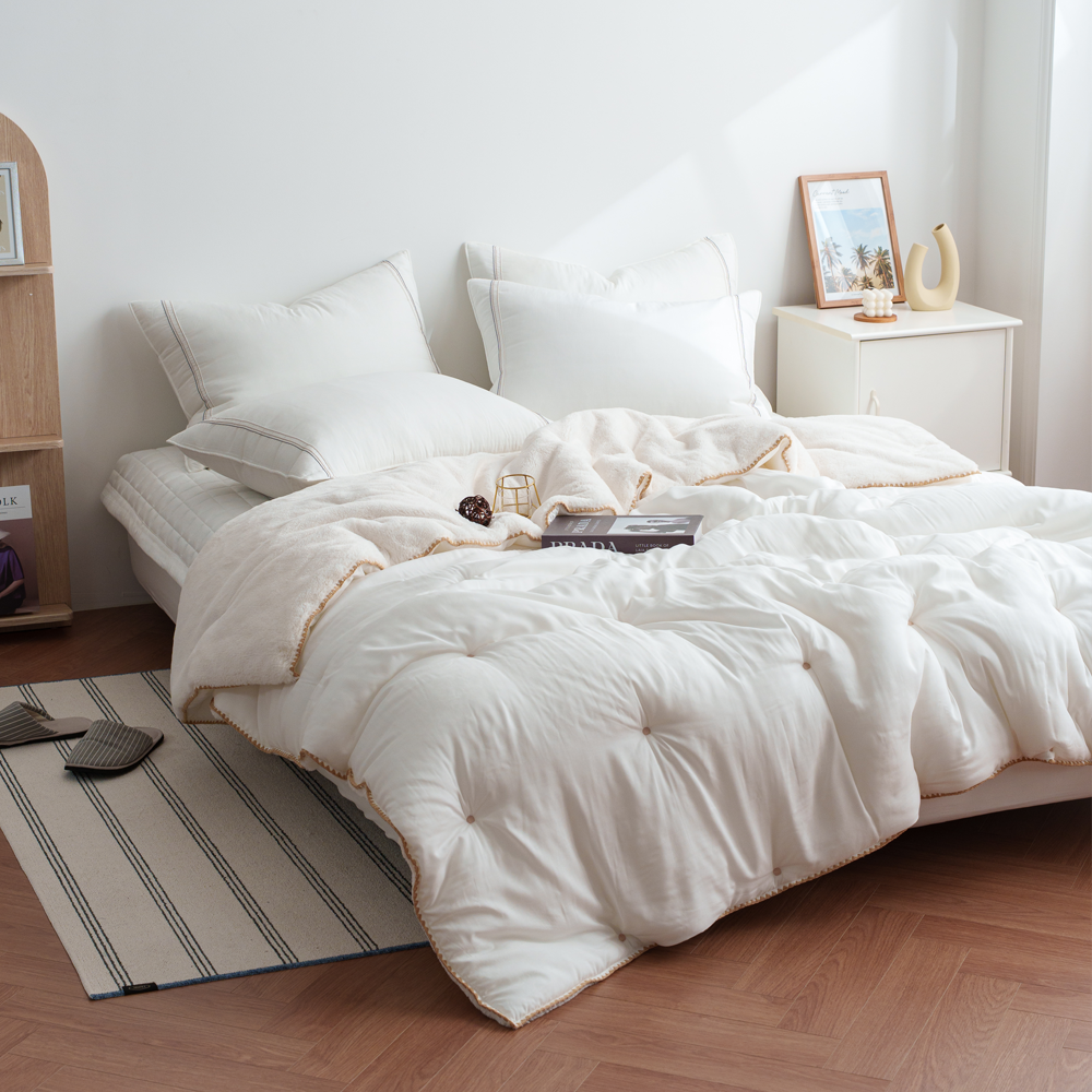 [K Direct Delivery] Hangil Bedding KONI 100% Modal Microfiber Comforter+Pillowcase Set SS/Q (Colors Options)