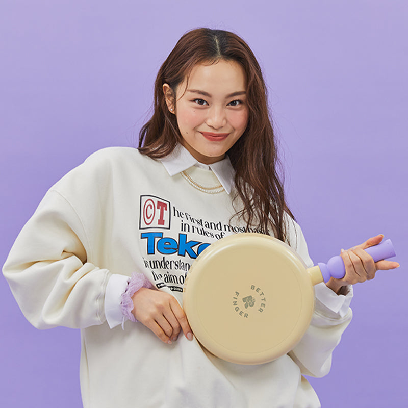 [Neoflam] Better Finger Cast Aluminum Frypan 10 Inch
