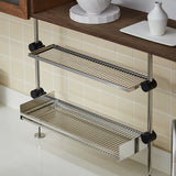 VATYA Stainless Kitchen Rack + (*Option) Compost Pail, Square Washing- up Bowl_Korea Direct Delivery F 