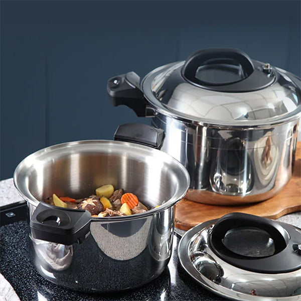 Altenbach Signature EXKOOCHEN Multicook 5-Ply Low-Pressure Pot 4L, 7L,11L – Select Option_Korea Direct Delivery B