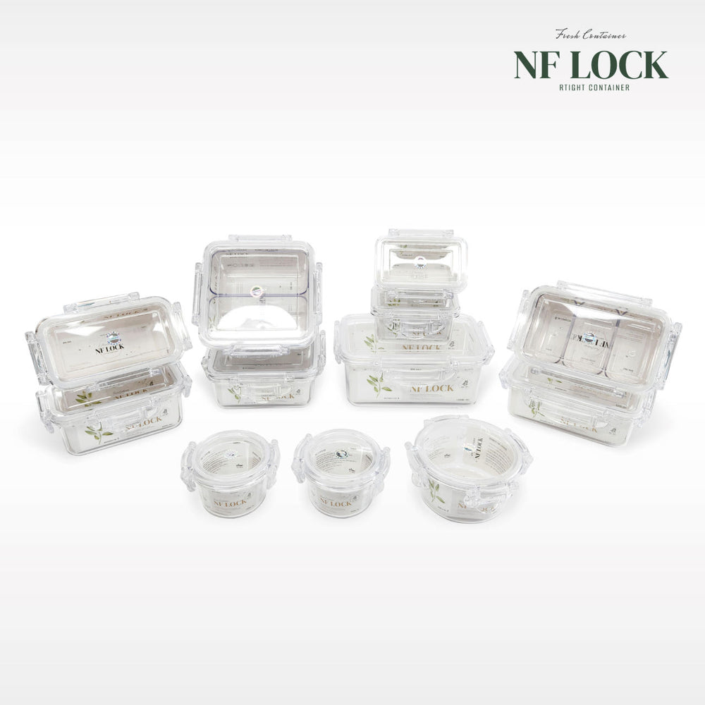 NF LOCK Airtight Container 12 Types_ Korea Direct Delivery B