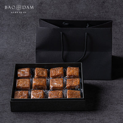 [바오담] 개성약과 패스츄리 360g (30g x 12구) 선물세트